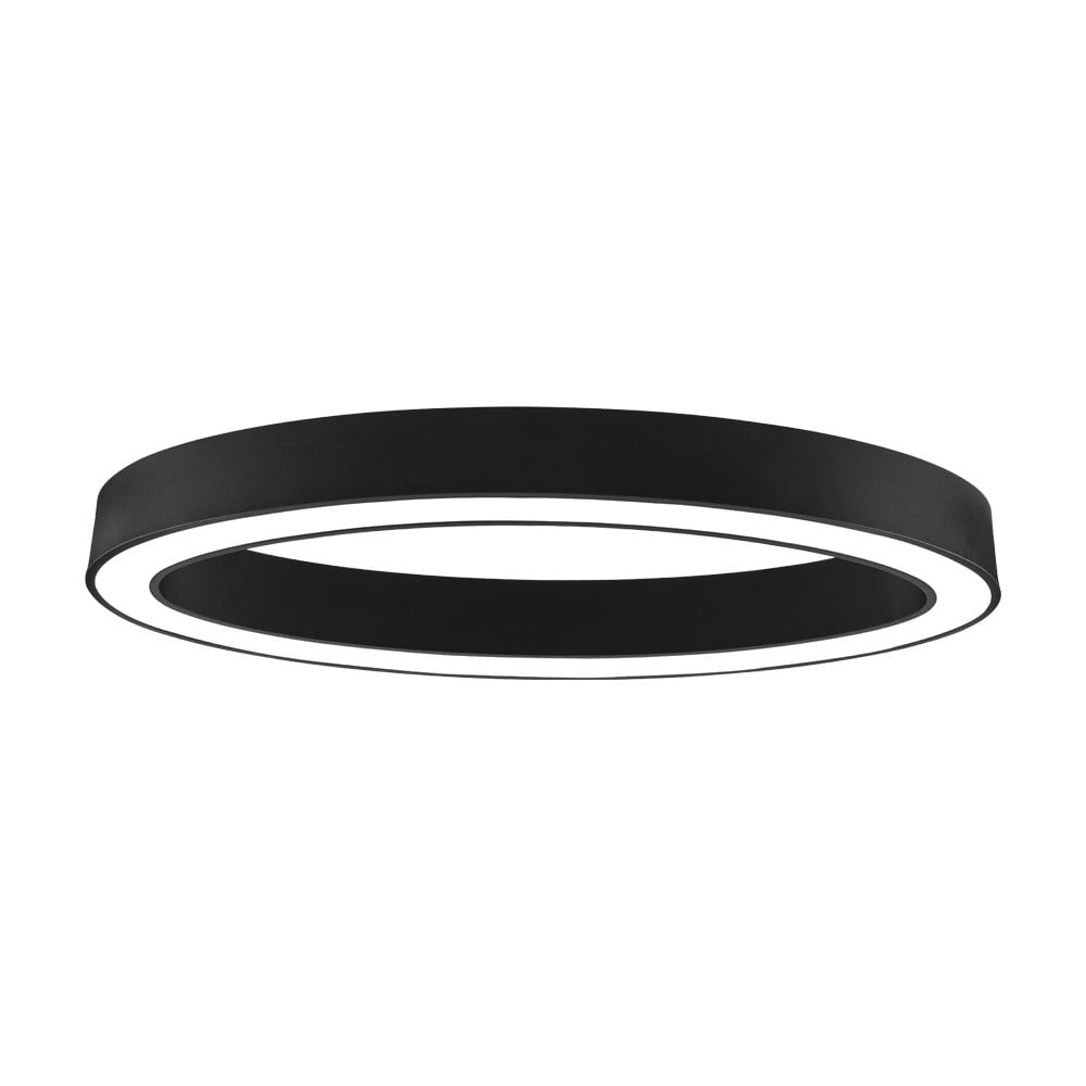 Nevo 100 Cm Sıva Üstü LED Elips Linear Tavan Armatürü Siyah NS126-1