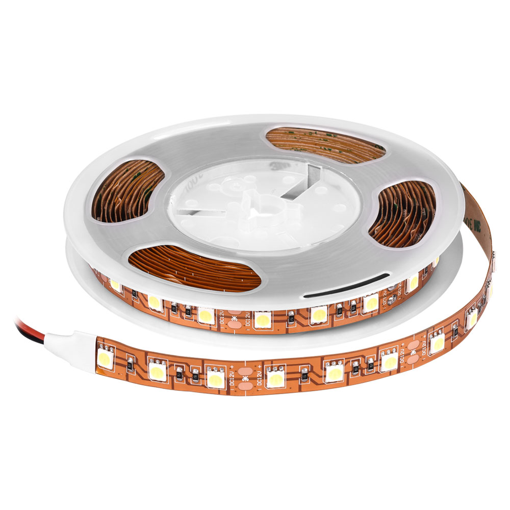 Nevo 12V İç Mekan Şerit Led Bakır Zemin 4000K 5 Mt. NL110N-12