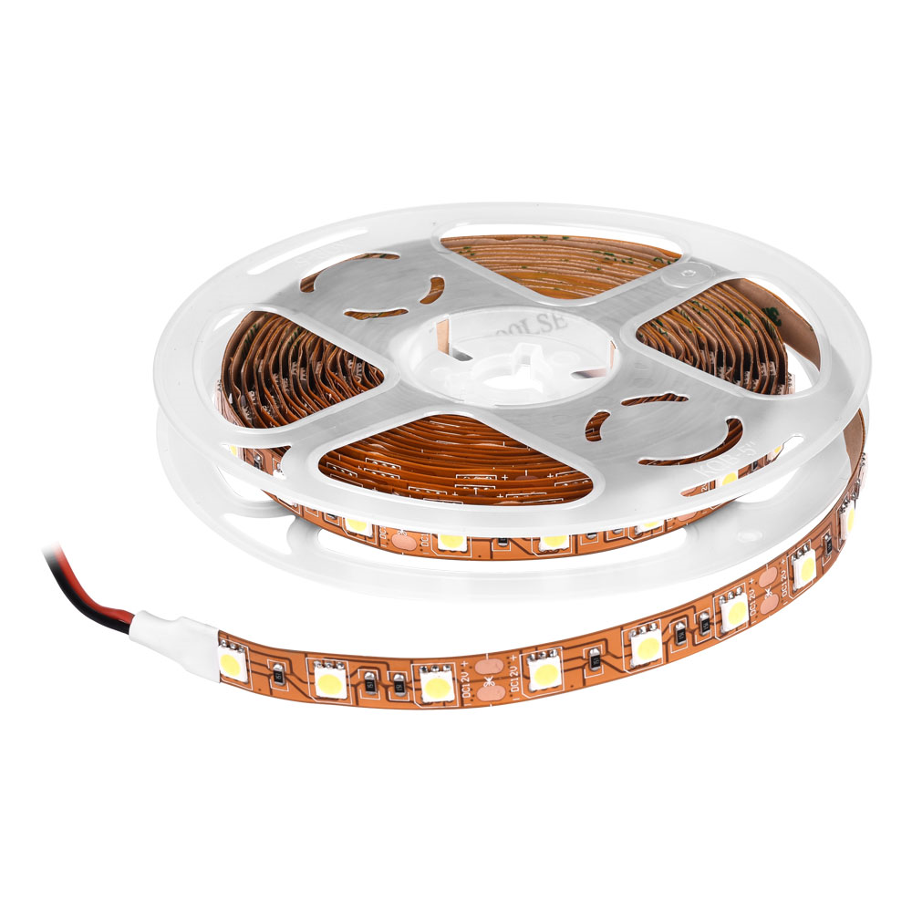 Nevo 12V İç Mekan Şerit Led Bakır Zemin 4000K 5 Mt. NL115N-12