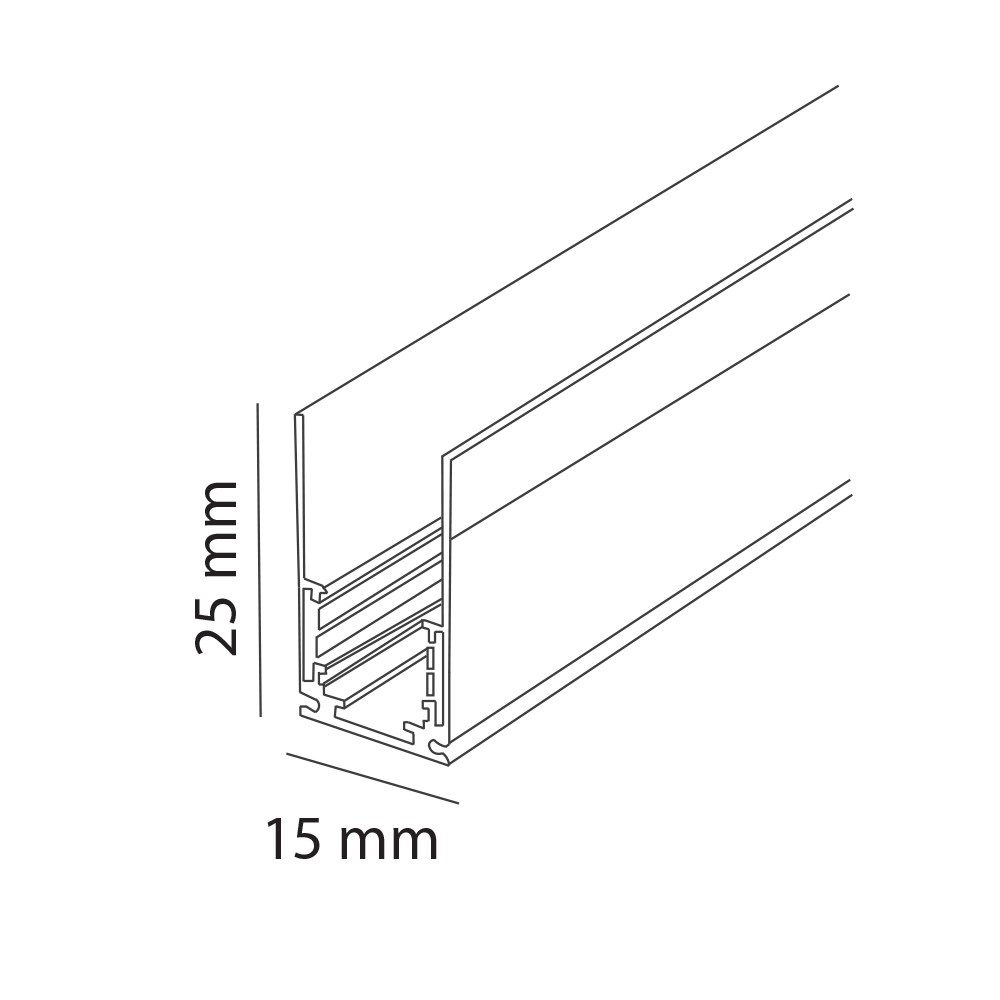 Nevo 2 Mt Sıva Üstü Mini Magnet Ray Siyah NMA811-2