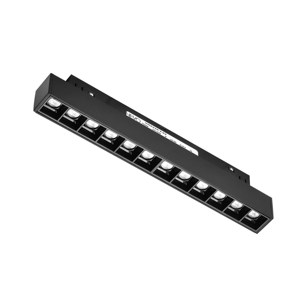 Nevo 48V Frame Led Magnet Linear Armatür Siyah NMA220-2