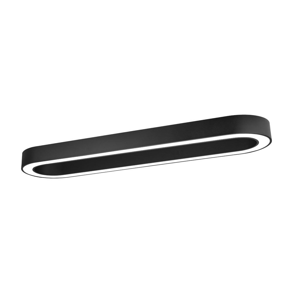 Nevo 90 Cm Sıva Üstü LED Linear Tavan Armatürü Siyah NS127