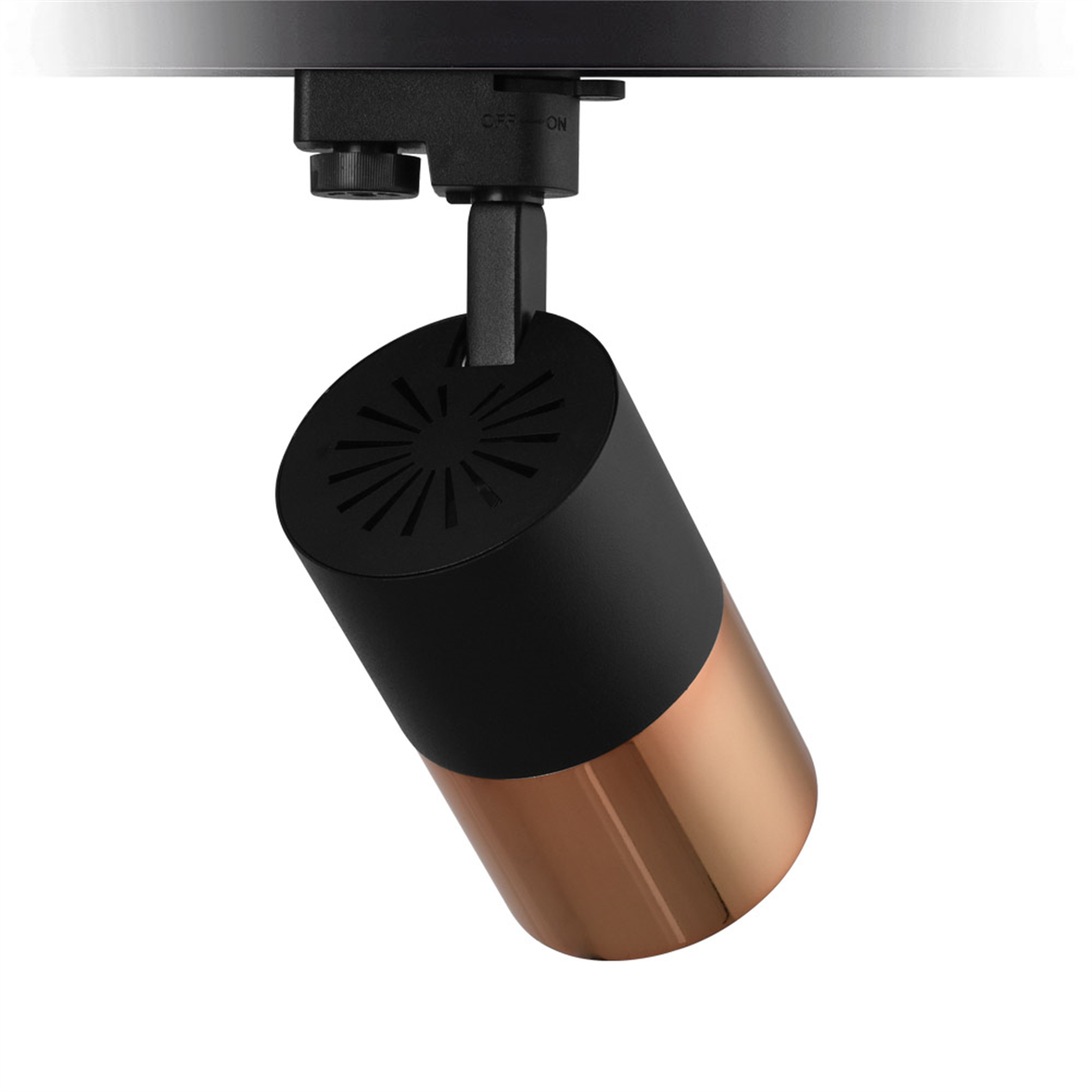 Nevo Dekoratif Ray Spot Siyah Bakır NR360-1