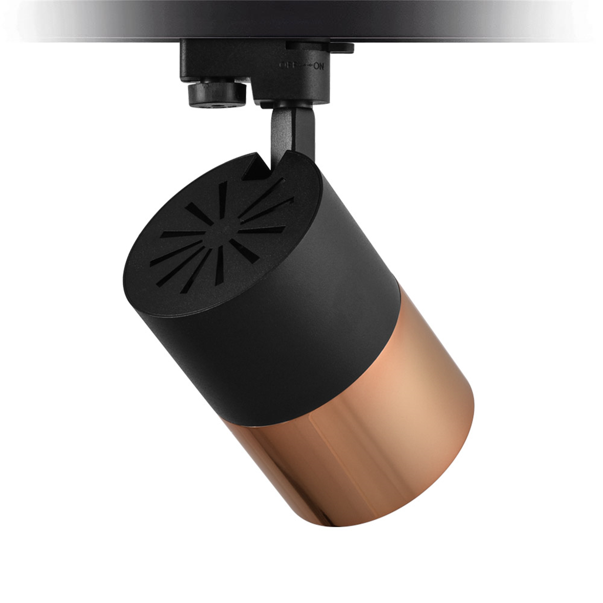 Nevo Dekoratif Ray Spot Siyah Bakır NR361-1