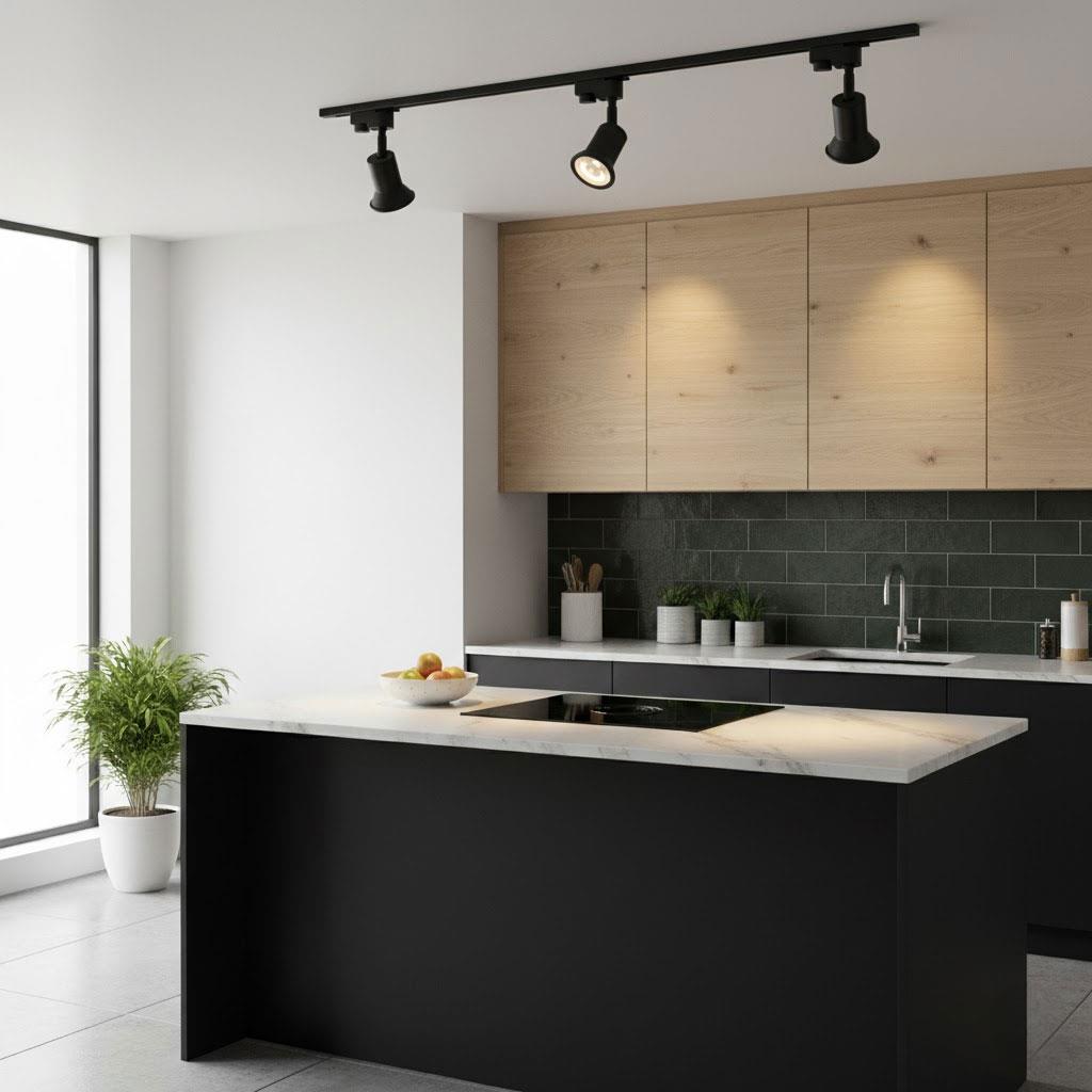 Nevo Dekoratif Ray Spot Siyah NR335