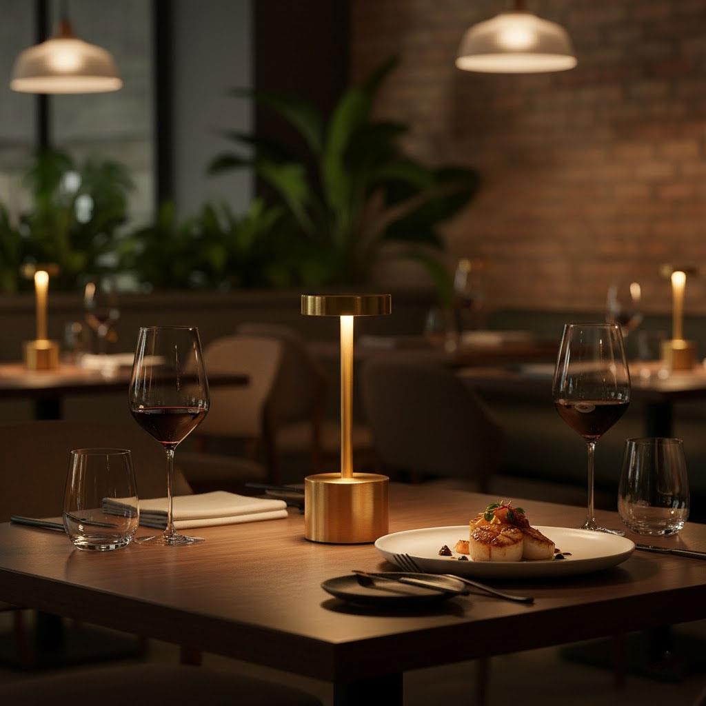 Nevo Dekoratif Şarjlı Eskitme Masa Lambası NM101