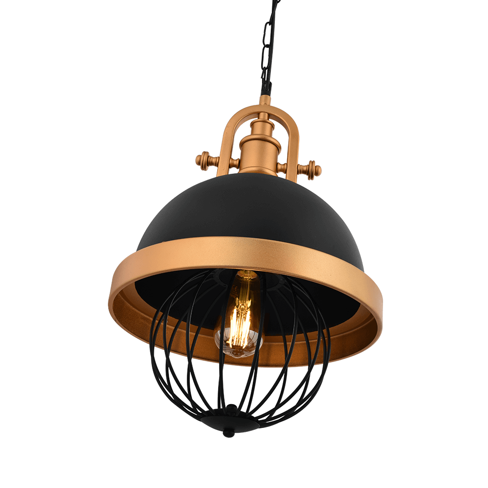 Nevo Dekoratif Tekli Sarkıt Siyah Gold NS285