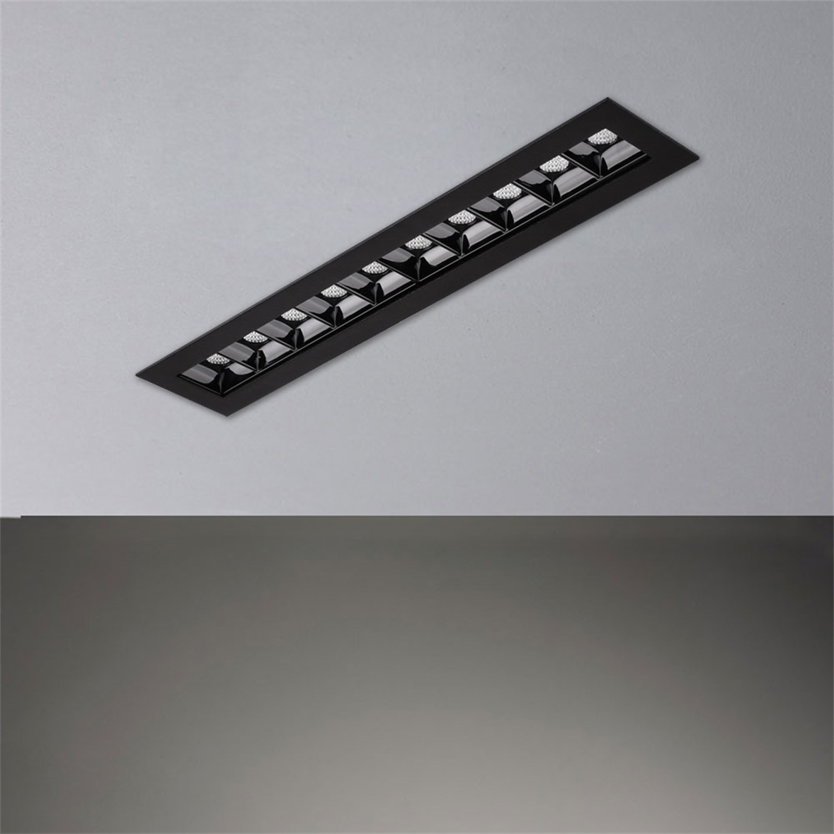 Nevo Sıva Altı Led Spot Siyah ND101-2