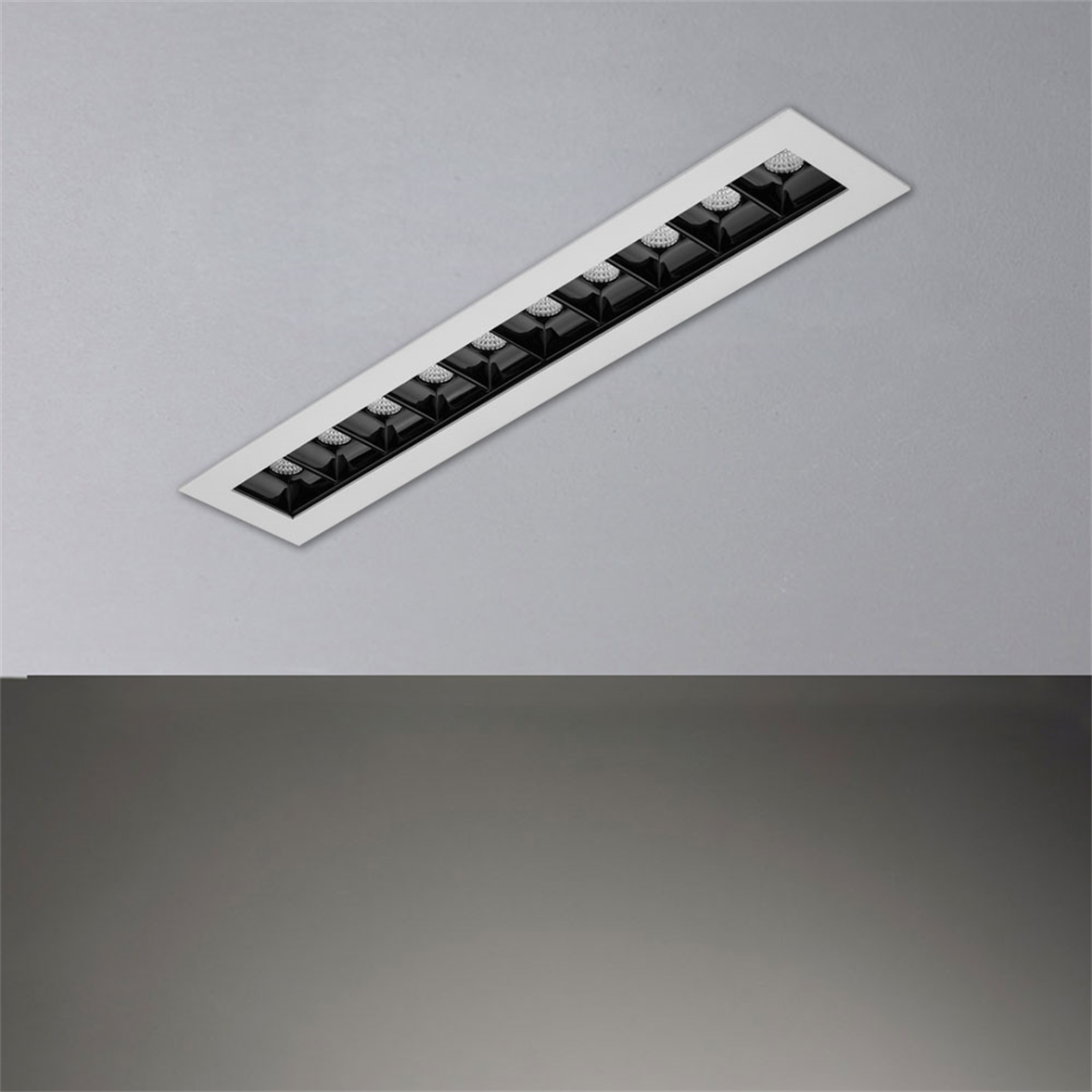 Nevo Sıva Altı Led Spot Beyaz Siyah ND101-2