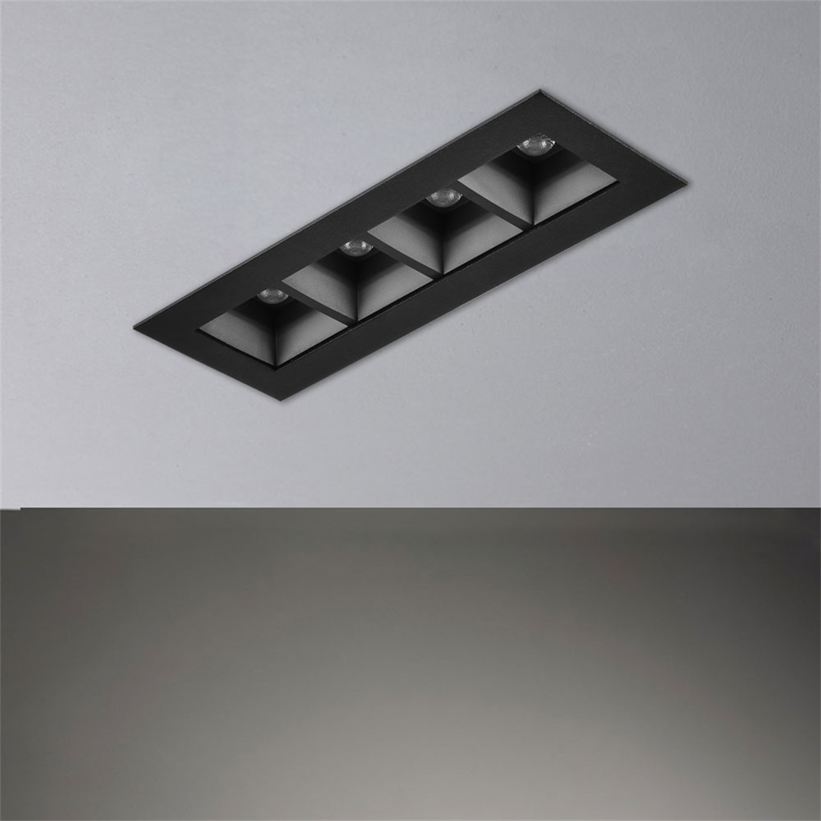 Nevo Sıva Altı Led Spot Siyah ND102-1