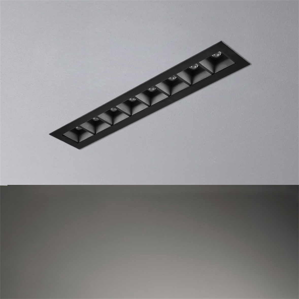 Nevo Sıva Altı Led Spot Siyah ND102-2