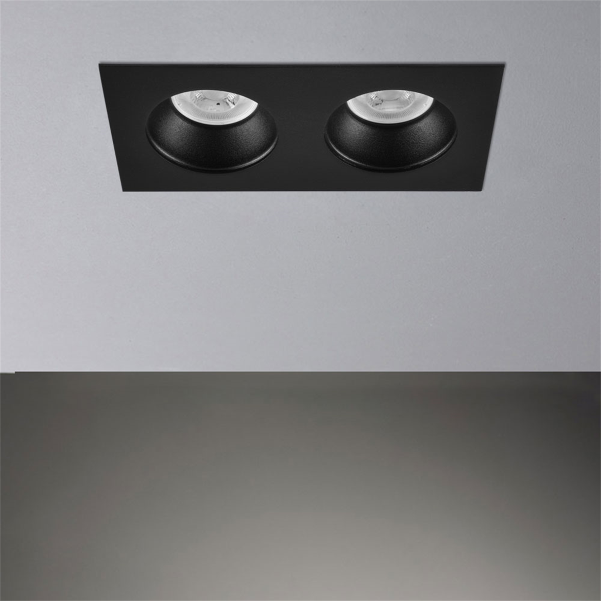 Nevo Sıva Altı İkili Led Spot Siyah ND316-2