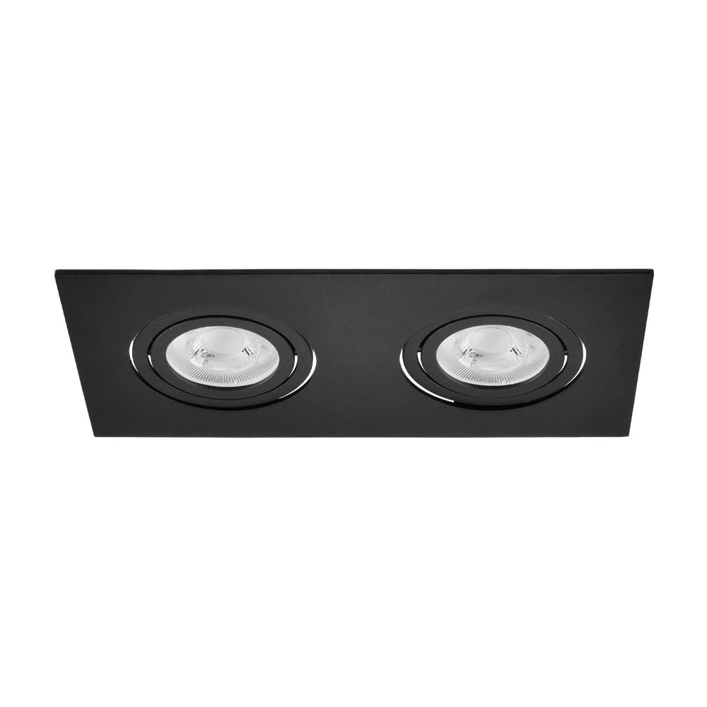 Nevo Sıva Altı İkili Led Spot Siyah ND315-2
