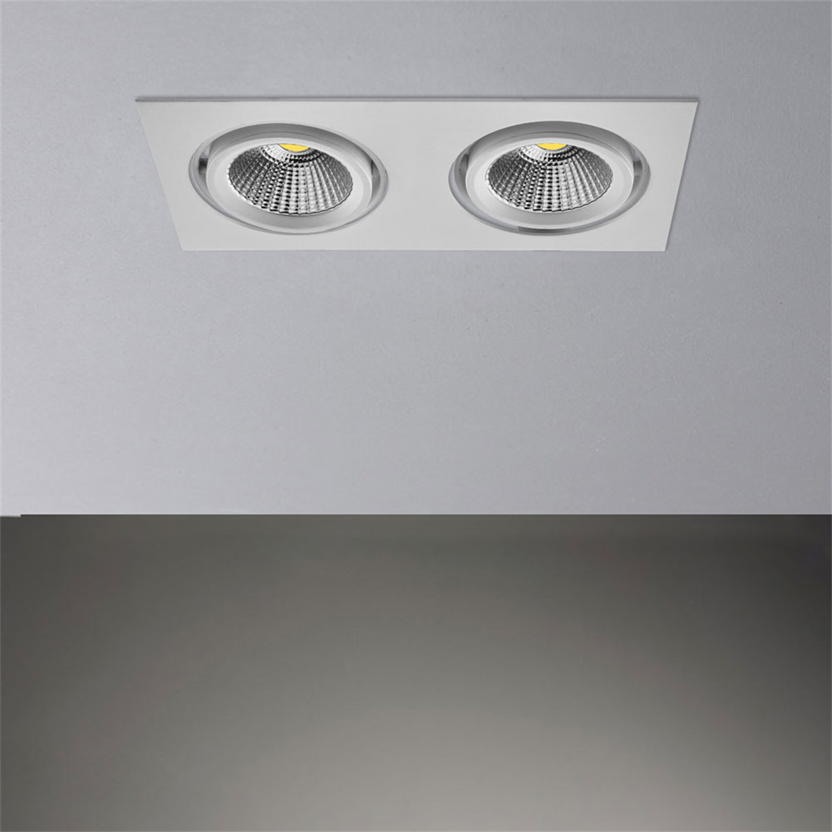Nevo Sıva Altı İkili Led Spot Beyaz ND296-2