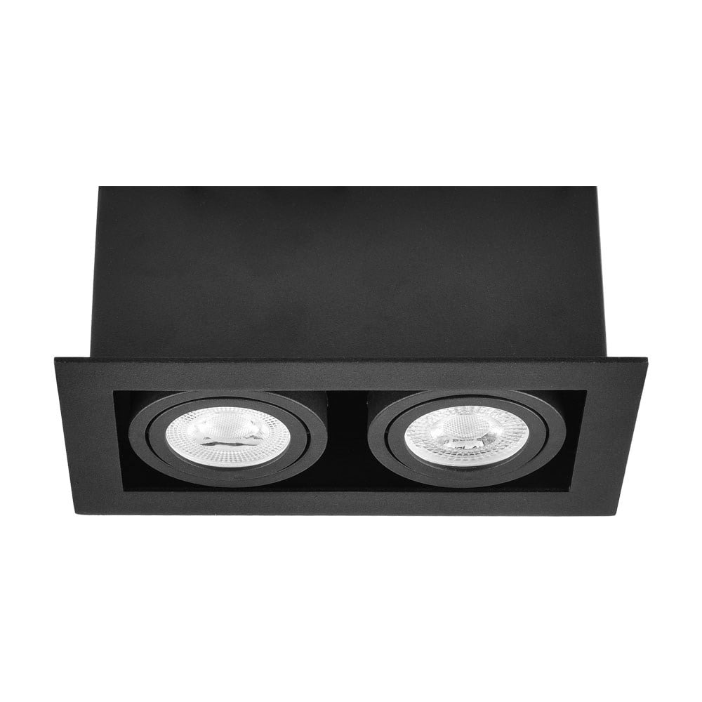 Nevo Sıva Altı Led Spot Siyah ND325-2
