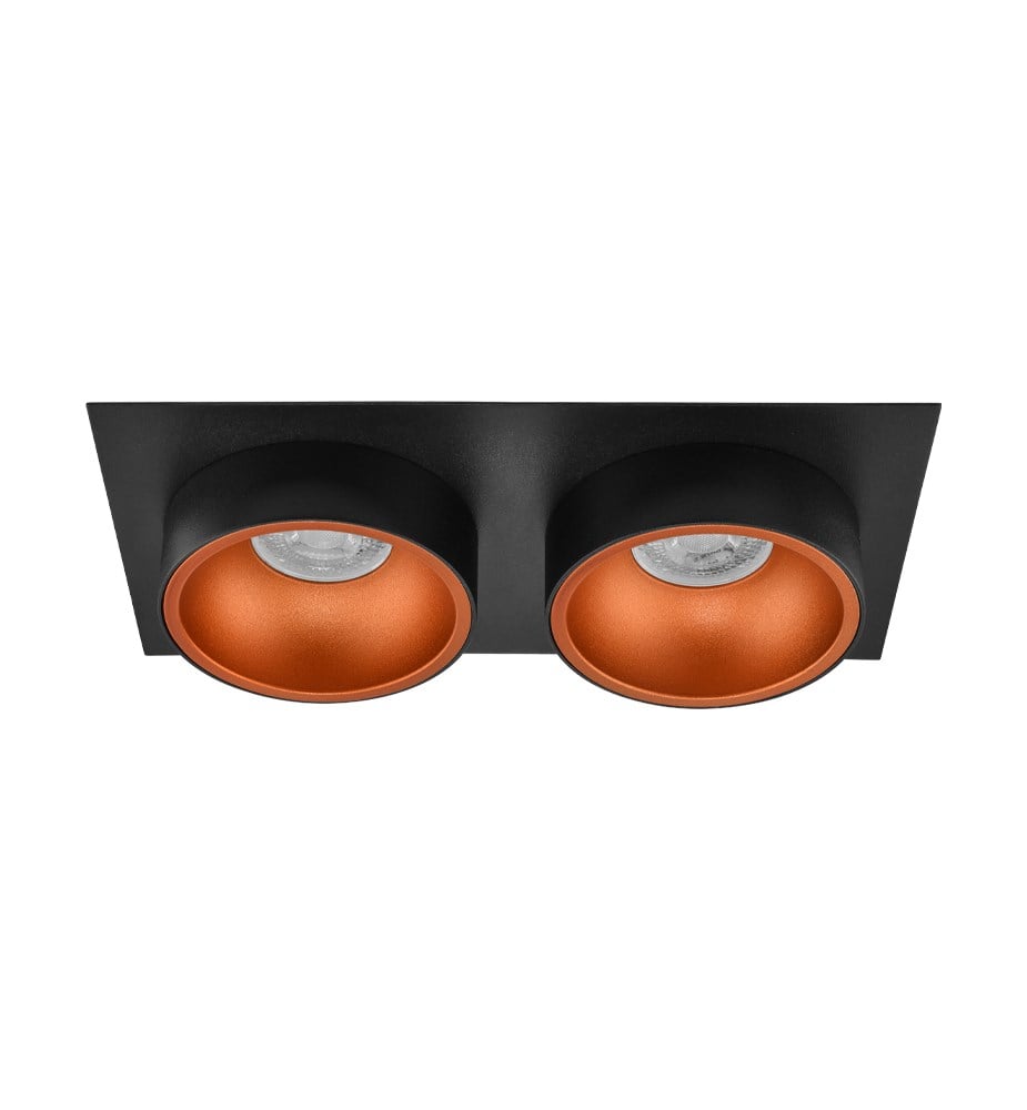Nevo Sıva Altı Led Spot Siyah Portakal ND358-2