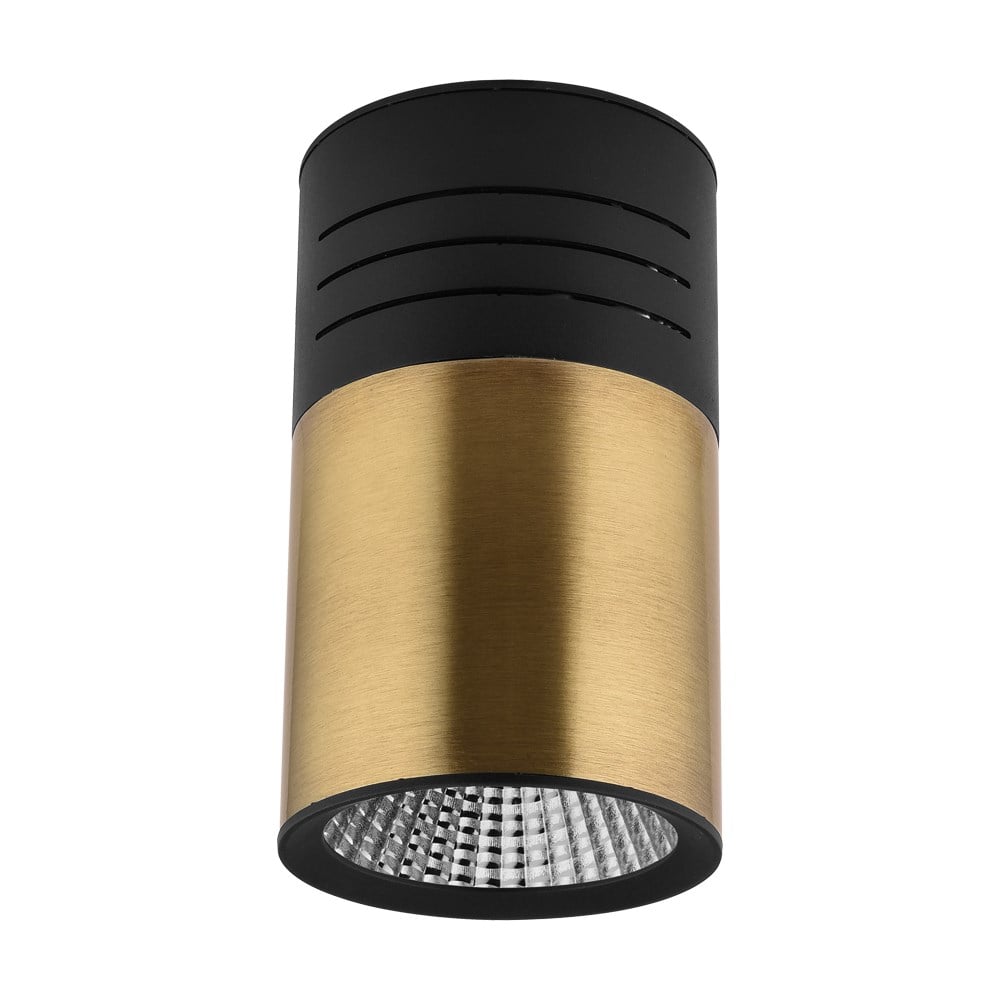 Nevo Sıva Üstü LED Spot Siyah Eskitme NS222