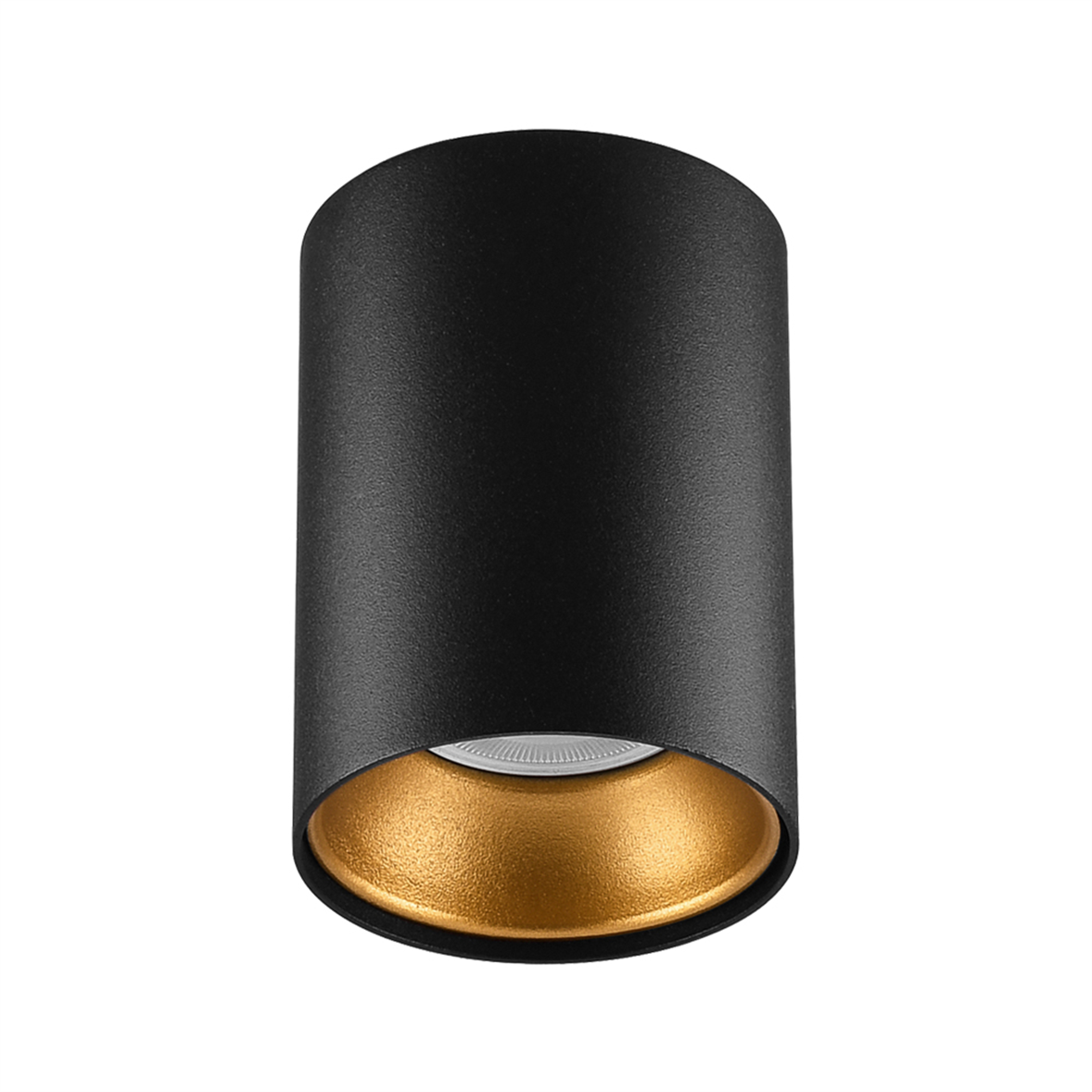 Nevo Sıva Üstü Led Spot Siyah Gold NS238-1