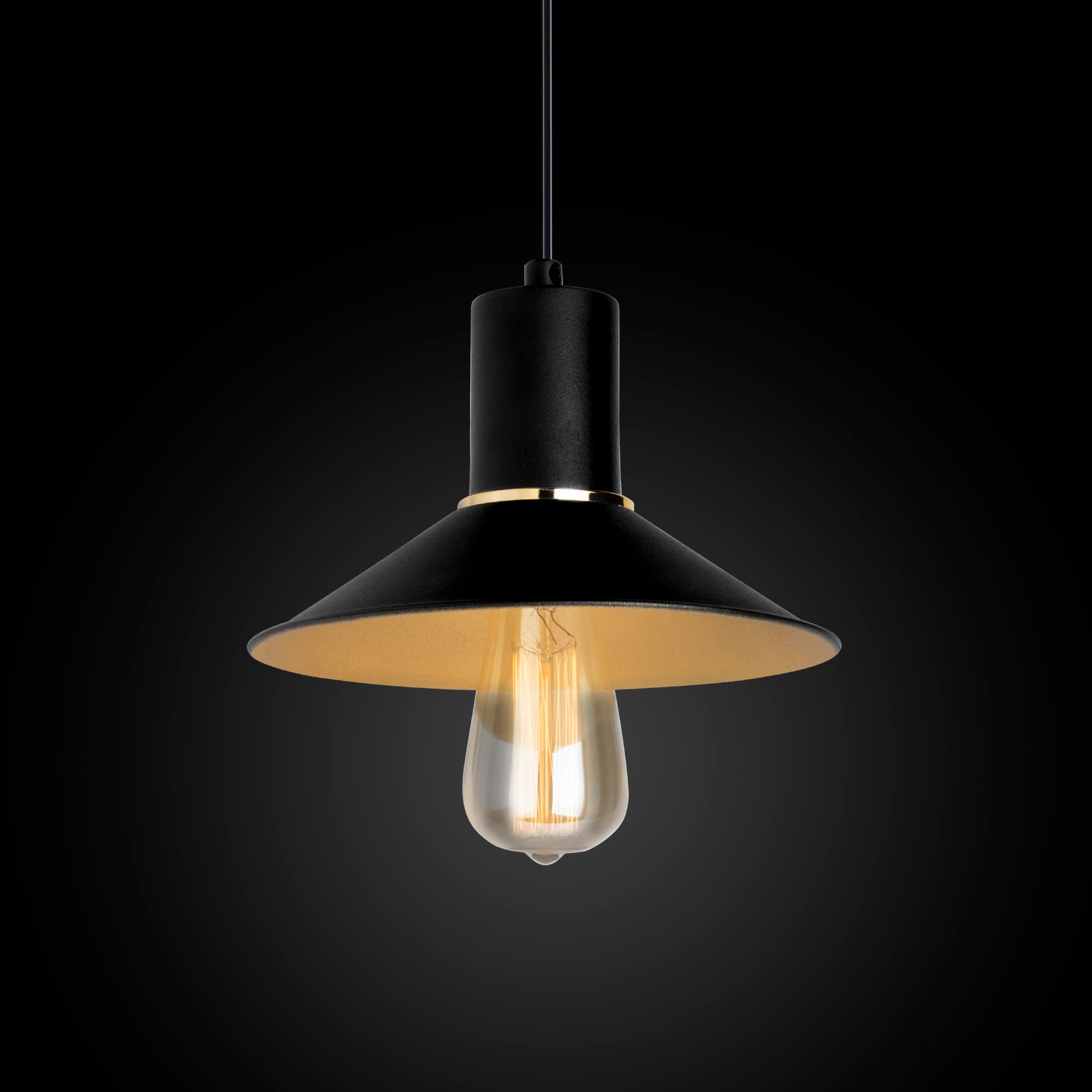 Nevo Tekli Sarkıt Siyah Gold NS2075