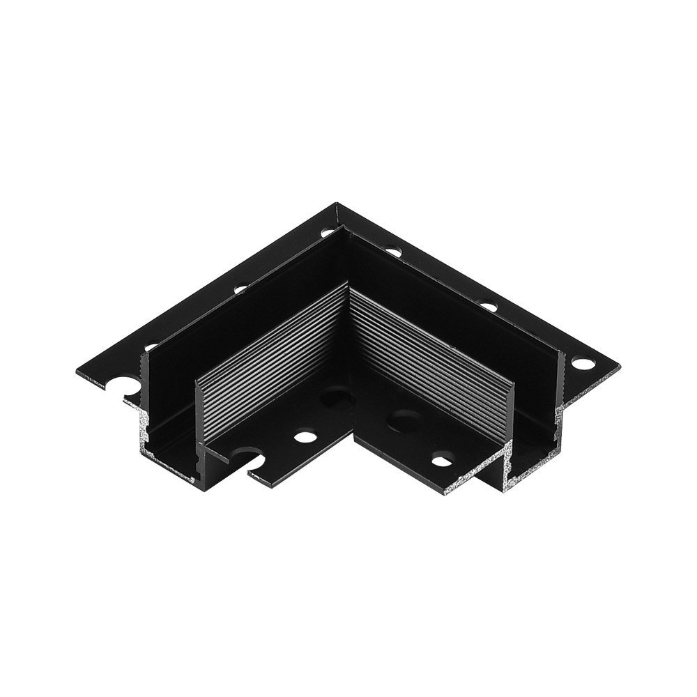 Nevo Trimless Mini Magnet Ray Köşe Bağlantı Soketi Siyah NMA815
