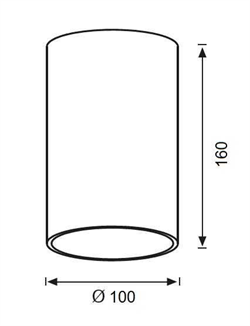 Jupiter Tavan Armatürü JC072 S&A
