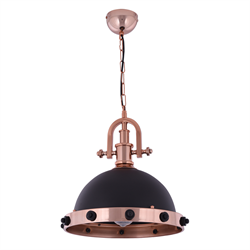 Nevo Dekoratif Tekli Sarkıt Siyah Bakır NS287