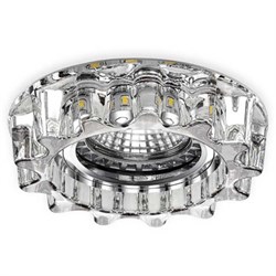 Goldx 3W Kenarı Ledli Kristal Spot Armatür ZE676