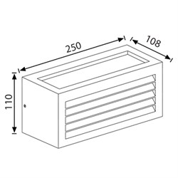 Jupiter Bahçe Aplik JW934 AN