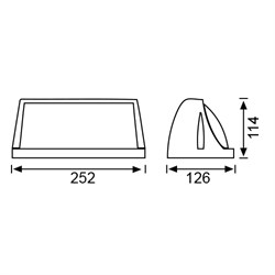Jupiter Bahçe Aplik JW943 AN