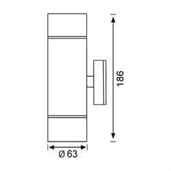 Jupiter Bahçe Aplik JW959 AN