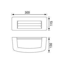 Jupiter Bahçe Aplik JW962 AN