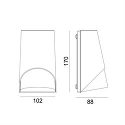 Jupiter Bahçe Aplik JG928 AN