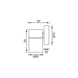 Jupiter Dış Mekan Aplik JW957 AN