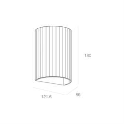 Jupiter Duvar Aplik EV600 B