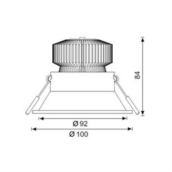 Jupiter Hareketli Ledli Spot LS444 S