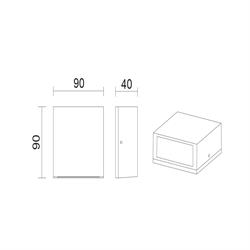 Jupiter Led Bahçe Aplik LW988