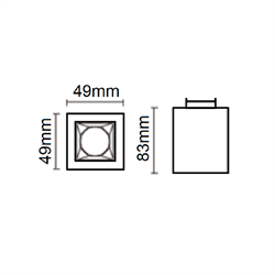 Jupiter Led Tavan Armatürü LC603 S