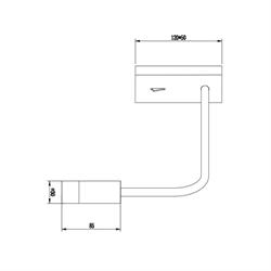 Jupiter Led Yatak Başı Aplik LW504 S&A