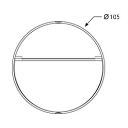 Jupiter Ledli Bahçe Aplik LW444 S