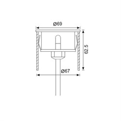 Jupiter Ledli Deck Armatürü LG977 S