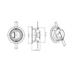 Jupiter Ledli Spot LS459 S