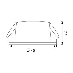 Jupiter Ledli Spot LS968 B