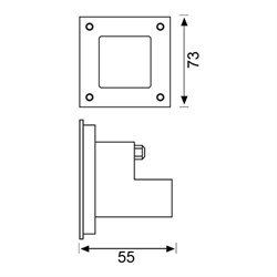 Jupiter Ledlli Duvar Armatürü LW401 S