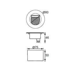 Jupiter Ledli Duvar Armatürü LW430 S