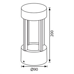 Jupiter LG984 S Led Bahçe Baba