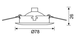 Jupiter Sabit Spot JH509 S