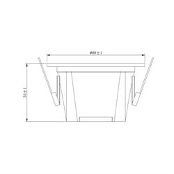 Jupiter Sıva Altı Sabit LED Spot LD700 S