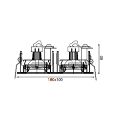 Jupiter 2li Hareketli Spot JH741 S
