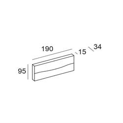 Jupiter Sıva Üstü Led Bahçe Aplik LW488