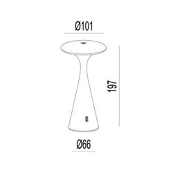 Jupiter Taşınabilir Masa Lambası JT002 Y